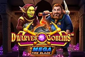 Playtech : Mega Fire Blaze: Dwarves and Goblins™ - JFGAMING