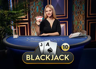 Blackjack 10 - Azure - JFGAMING