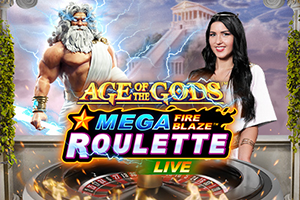 Mega Fire Blaze Age Of Gods Roulette Live - JFGAMING