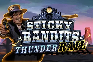 Playtech : Sticky Bandits Thunder Rail - JFGAMING