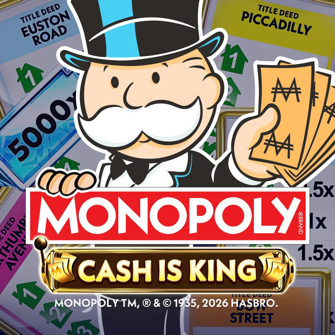 Redtiger : Monopoly Cash Is King - JFGAMING