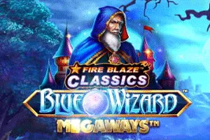 Playtech : Fire Blaze: Blue Wizard Megaways - JFGAMING