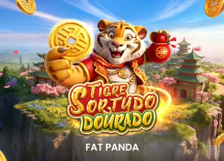 FatPanda : Tigre Sortudo Dourado - JFGAMING
