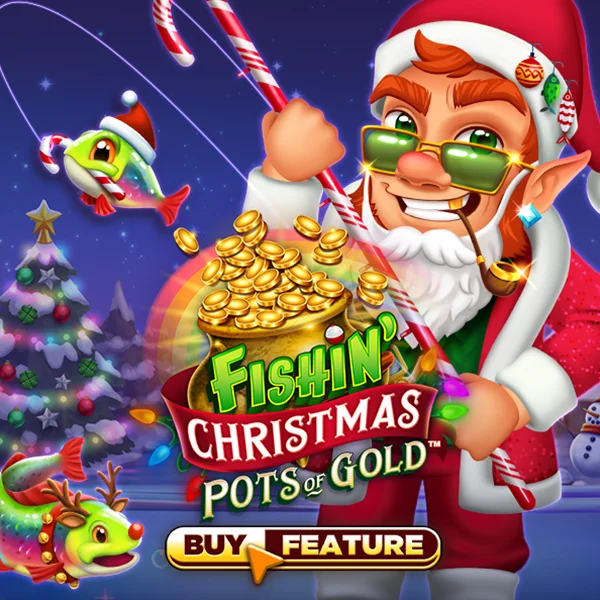 Microgaming : Fishin Christmas Pots of Gold - JFGAMING