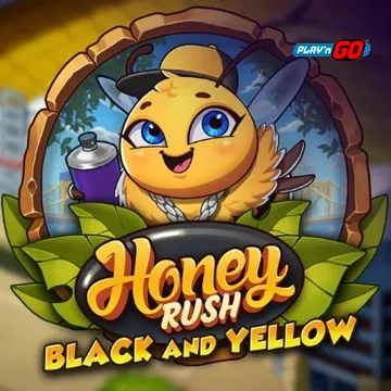 PlaynGo : Honey Rush Black and Yellow - JFGAMING