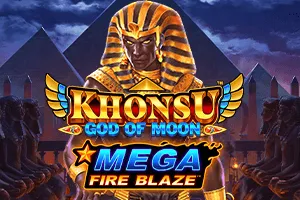 Playtech : Mega Fire Blaze: Khonsu God of Moon - JFGAMING