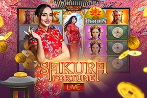 Sakura Fortune Live - JFGAMING