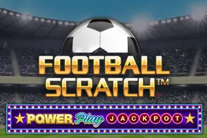 Playtech : Football Scratch PowerPlay Jackpot - JFGAMING