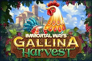 Playtech : Immortal Ways Gallina Harvest - JFGAMING