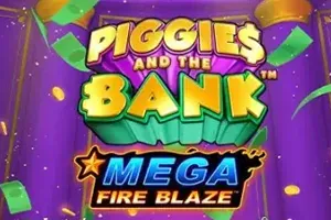 Playtech : Mega Fire Blaze: Piggies and the Bank - JFGAMING