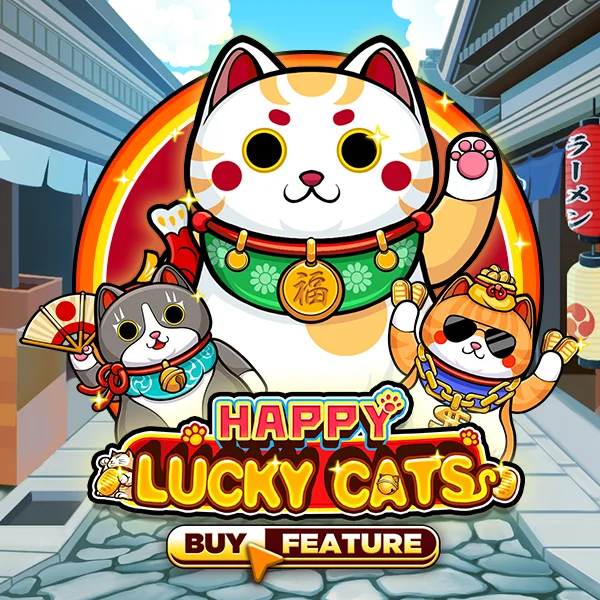 Microgaming : Happy Lucky Cats - JFGAMING