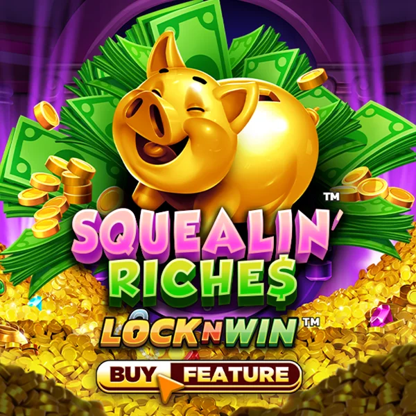 Microgaming : Squealin Riches - JFGAMING