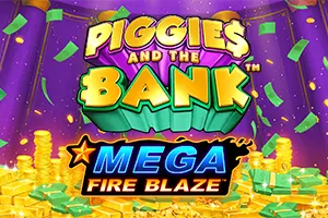 Playtech : Mega Fire Blaze: Piggies and the Bank™ PPJP - JFGAMING