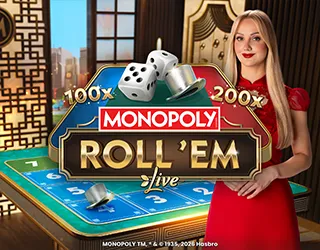 MONOPOLY Roll em - JFGAMING
