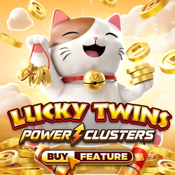 Microgaming : Lucky Twins PowerClusters - JFGAMING