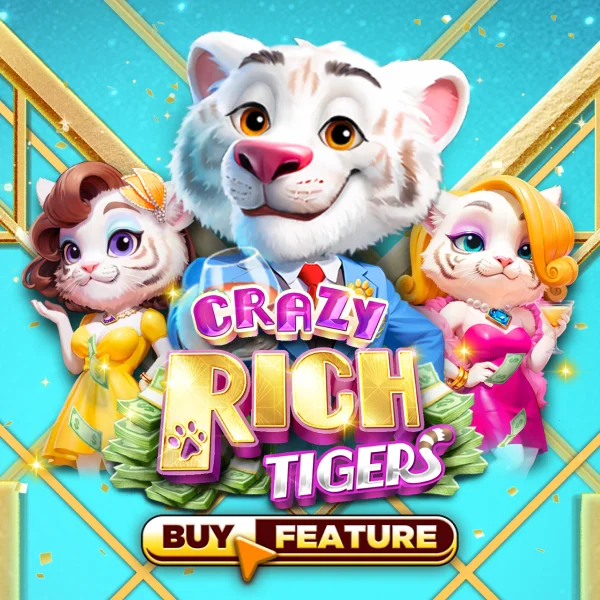 Microgaming : Crazy Rich Tigers - JFGAMING