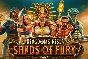 Playtech : Kingdoms Rise: Sands of Fury™ - JFGAMING