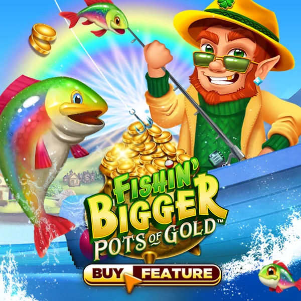 Microgaming : Fishin Bigger Pots of Gold - JFGAMING